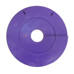 Urethane split pipe wiper